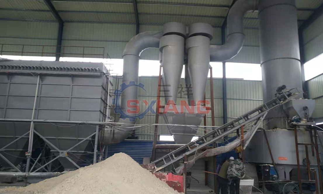 Complete drying equipment for bean dregs